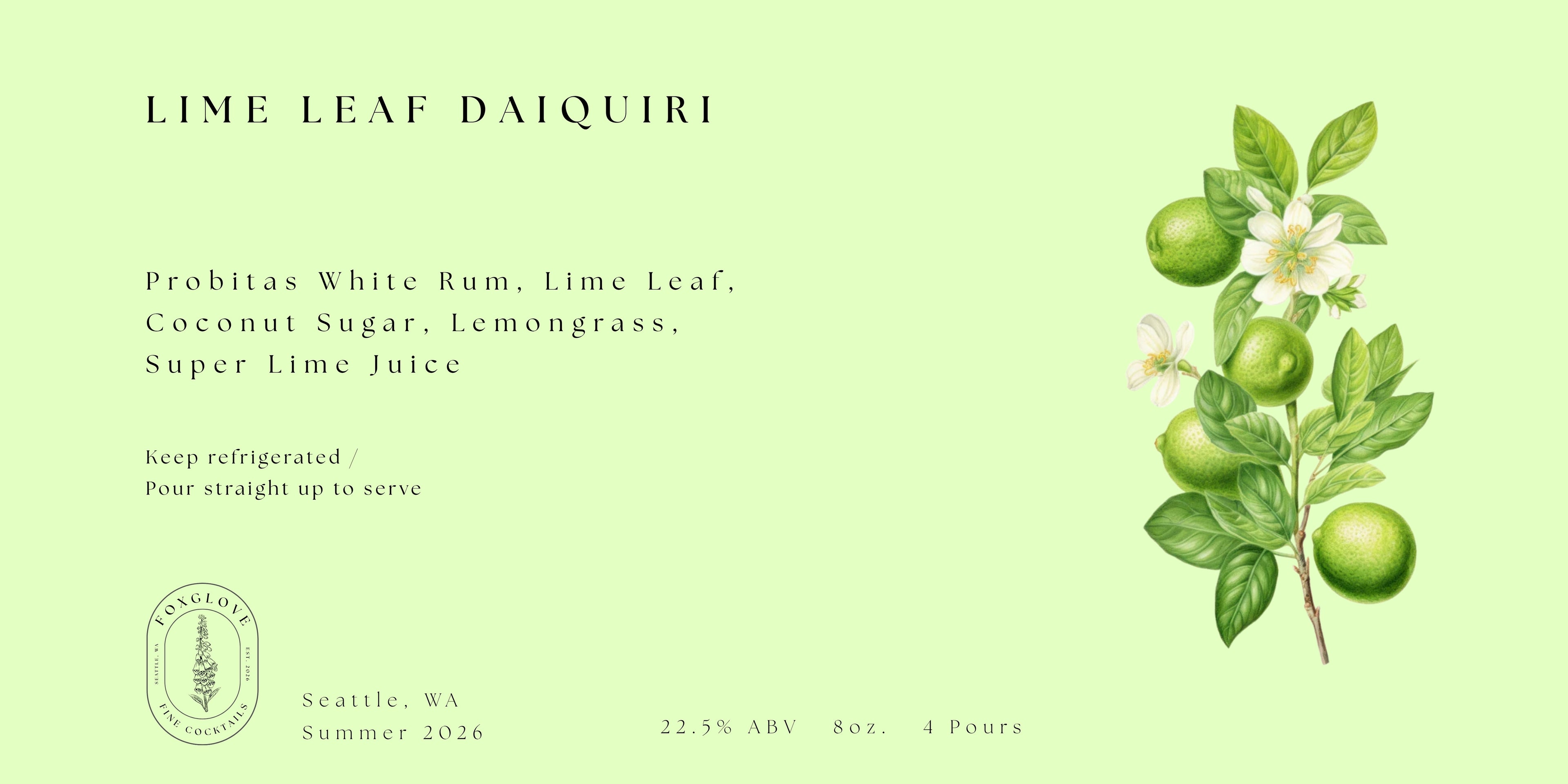 Lime Leaf Daiquiri