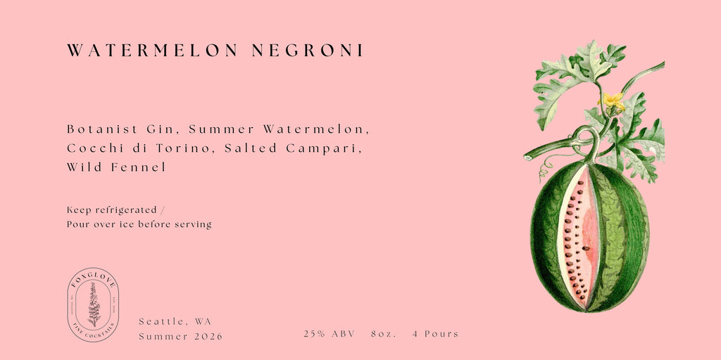 Watermelon Negroni